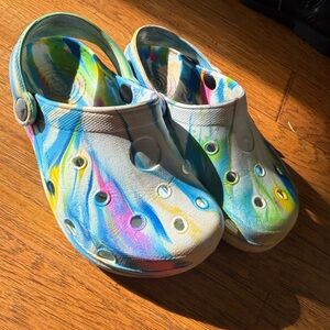 Kids croc inspired sandal